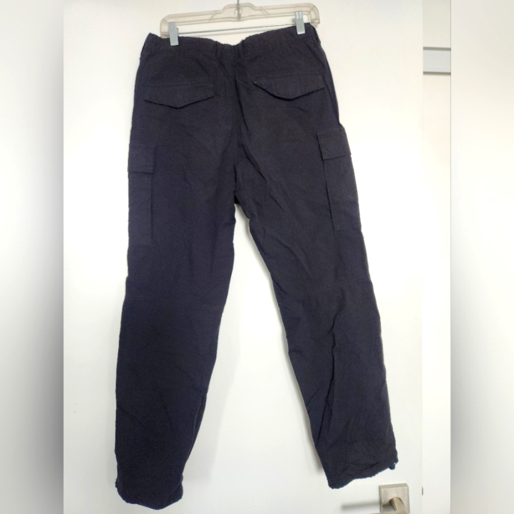 H&M Regular Fit Cargo Pants (Size S, Black) - Picture 2 of 3